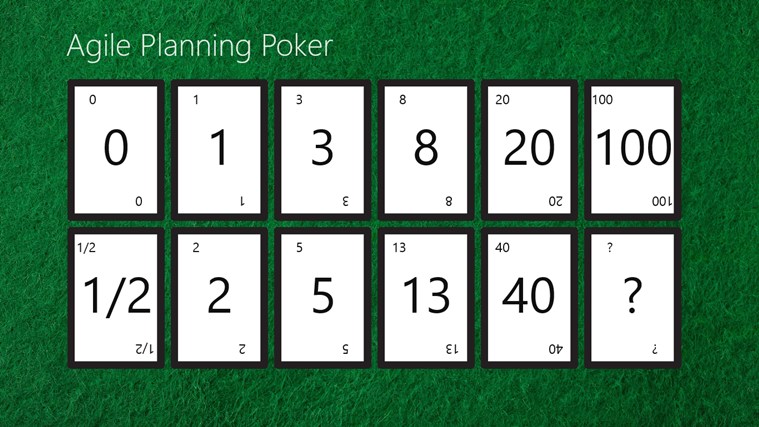 Le planning poker